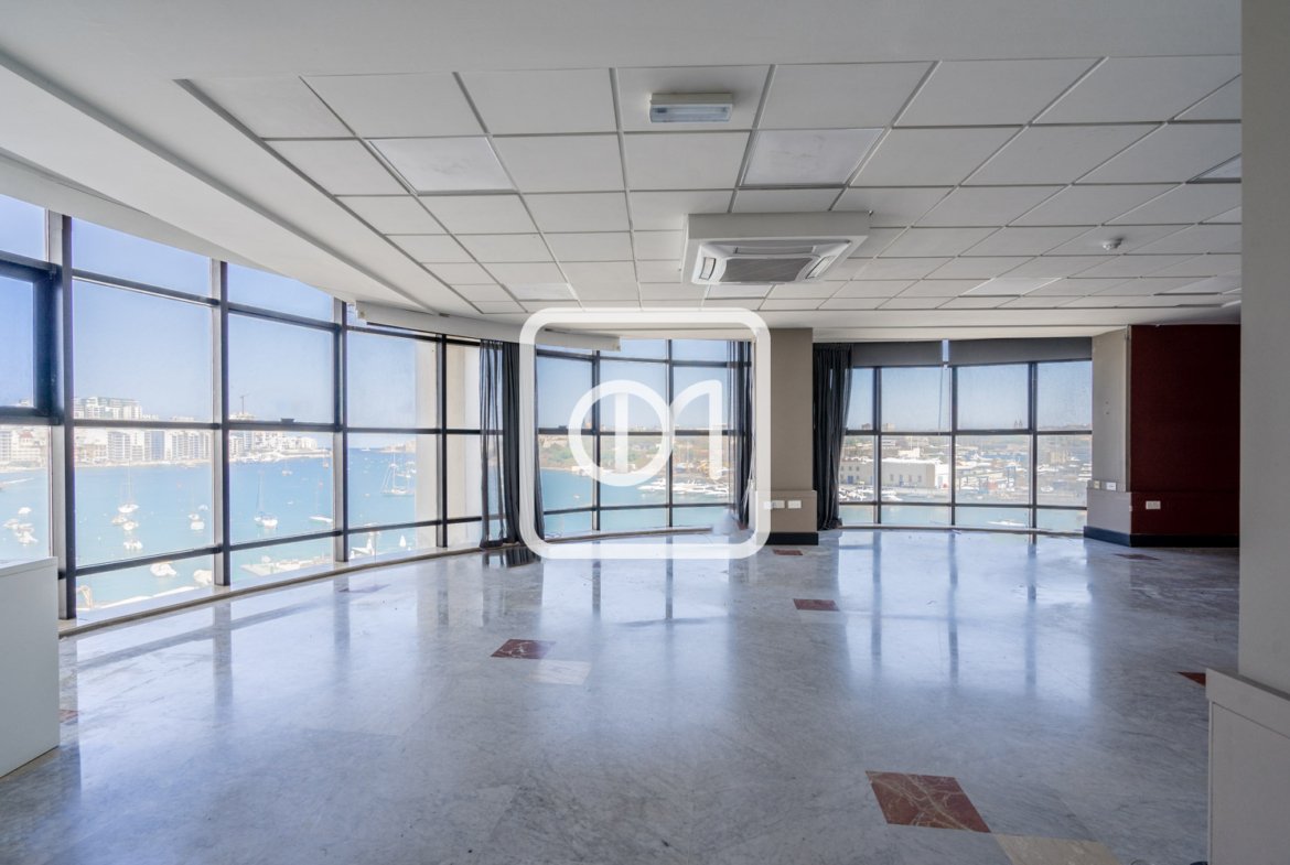 Seafront Office For Sale In Gzira