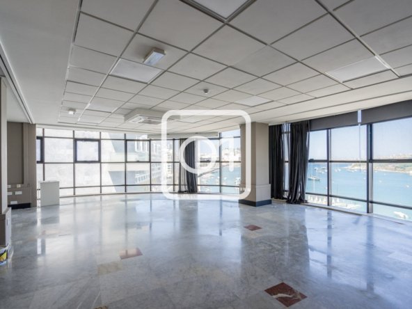 two floor seafront office is for sale in Gzira