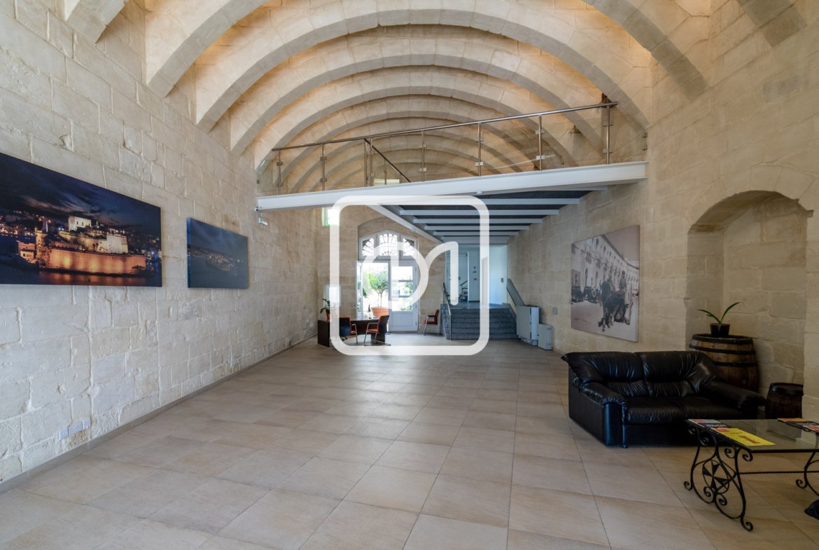 Office for rent on the Valletta Waterfront