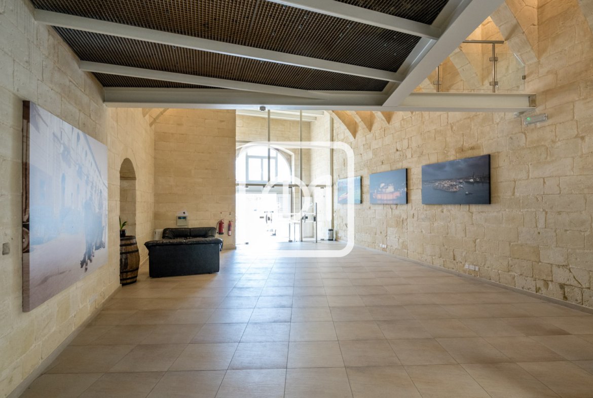 Office for rent on the Valletta Waterfront