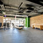 Industrial Look Office Space