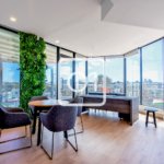 penthouse office with stunning views