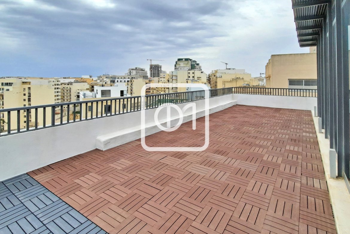 Penthouse Office For Rent In Sliema