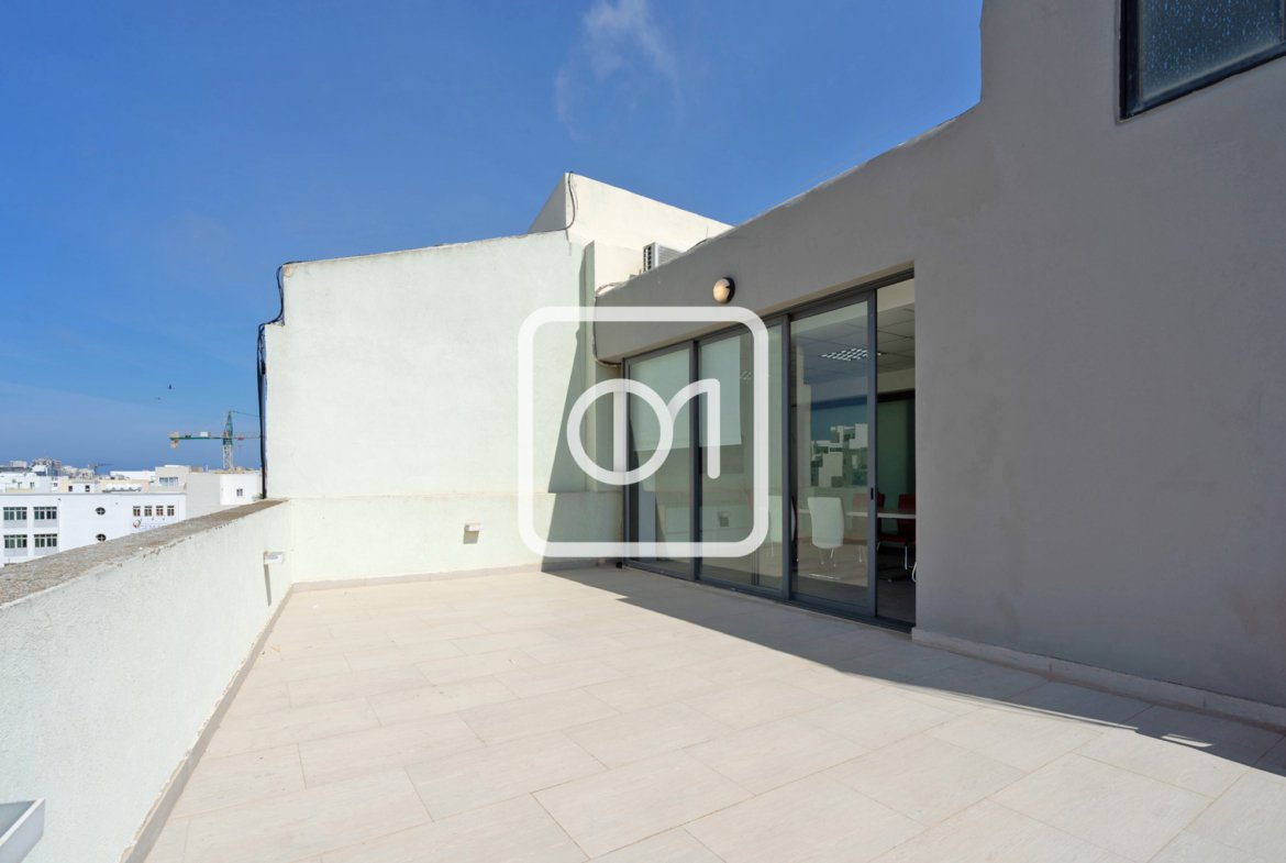 Furnished Penthouse Office In Gzira