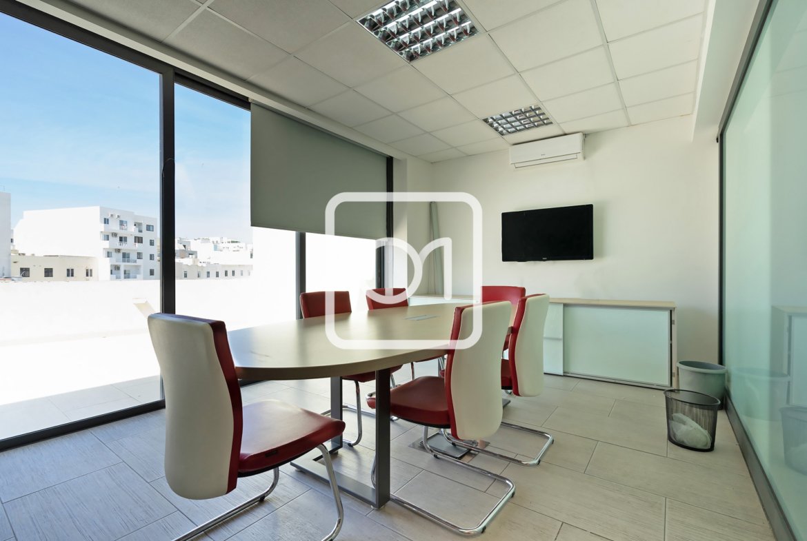 Furnished Penthouse Office In Gzira