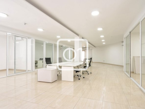 open plan office in st julians