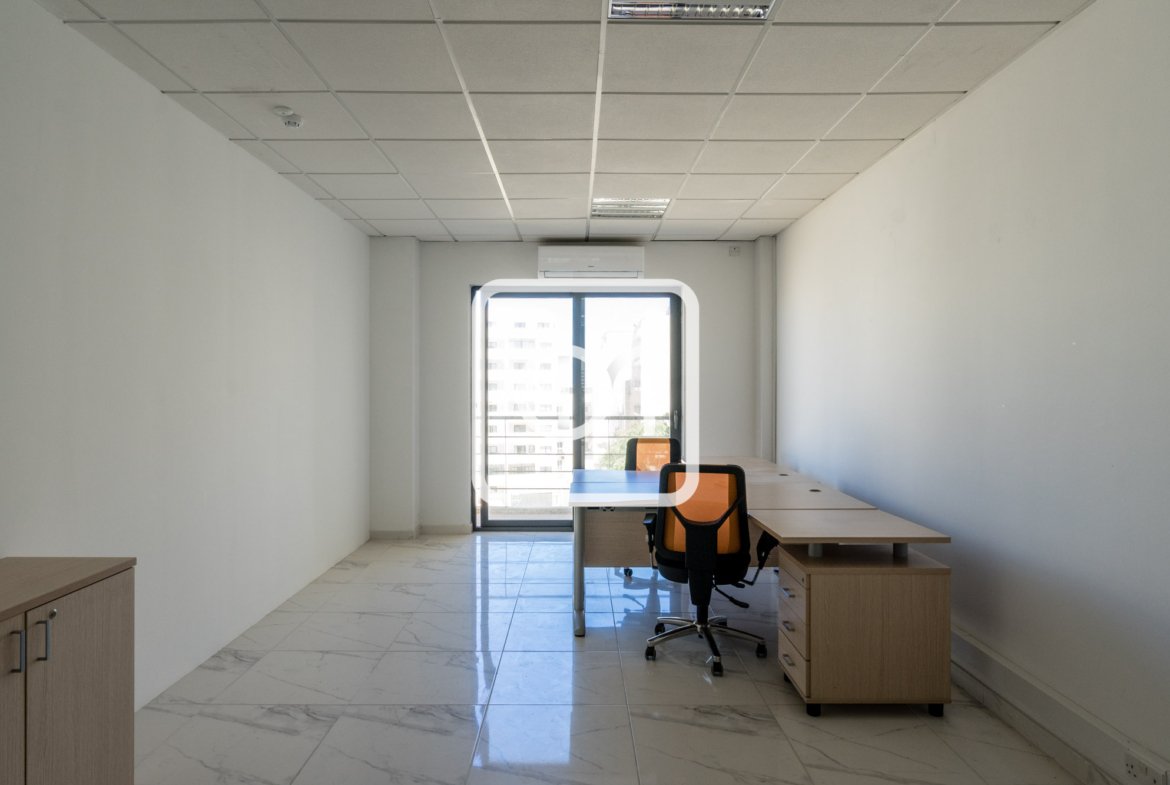 Open plan office