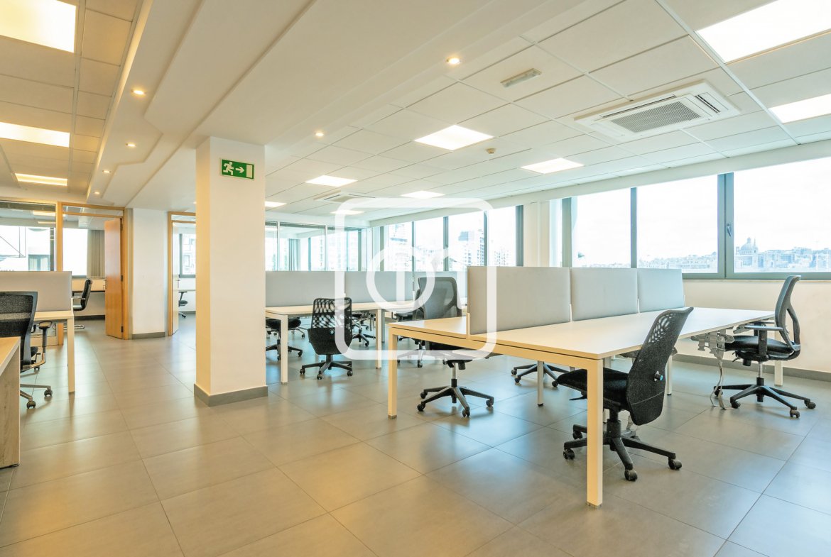 Sea front office in Sliema