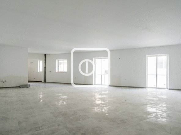 two floor open space office