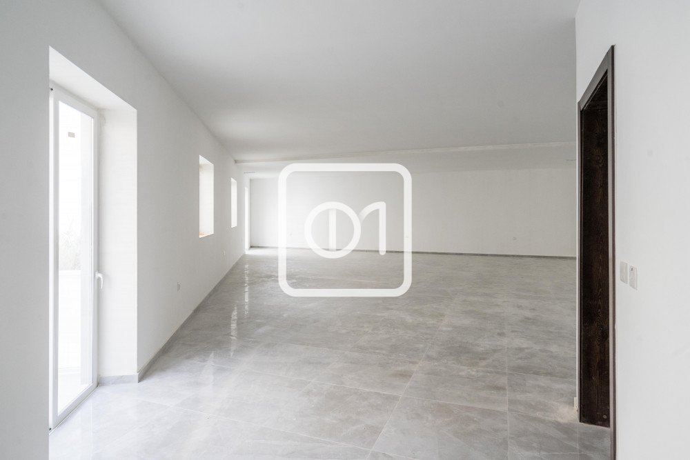 two floor open space office