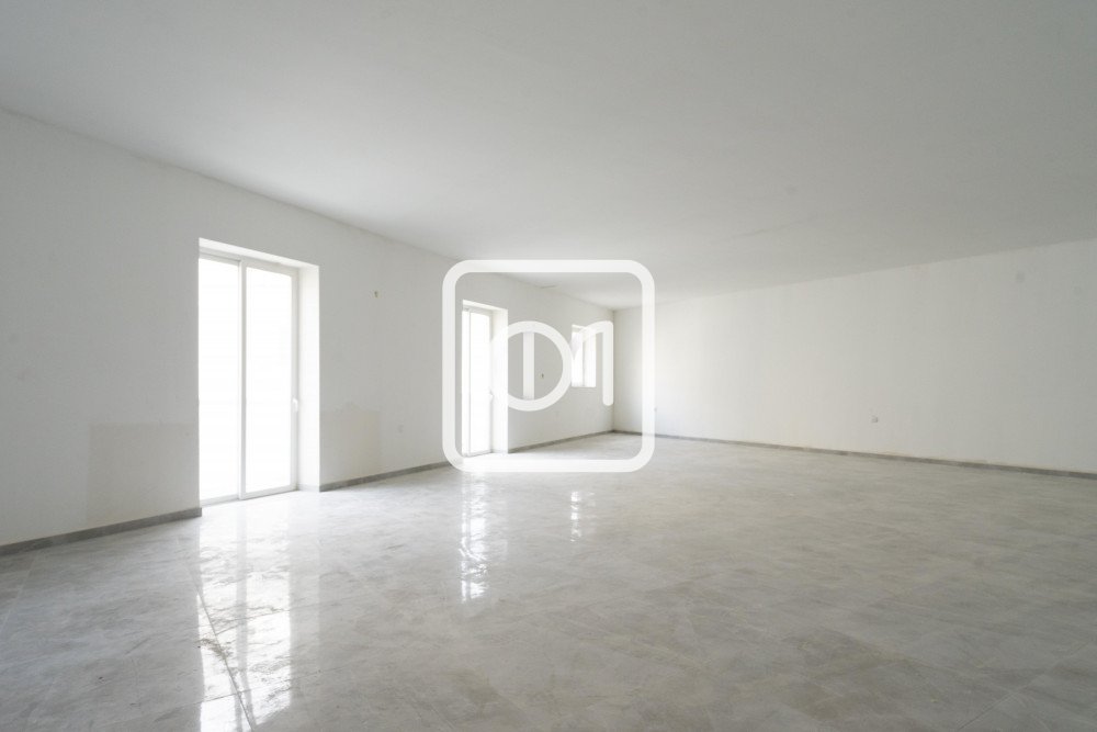 two floor open space office