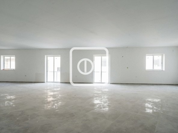 two floor open space office