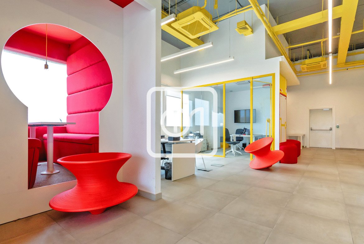 Modern office with terrace for rent