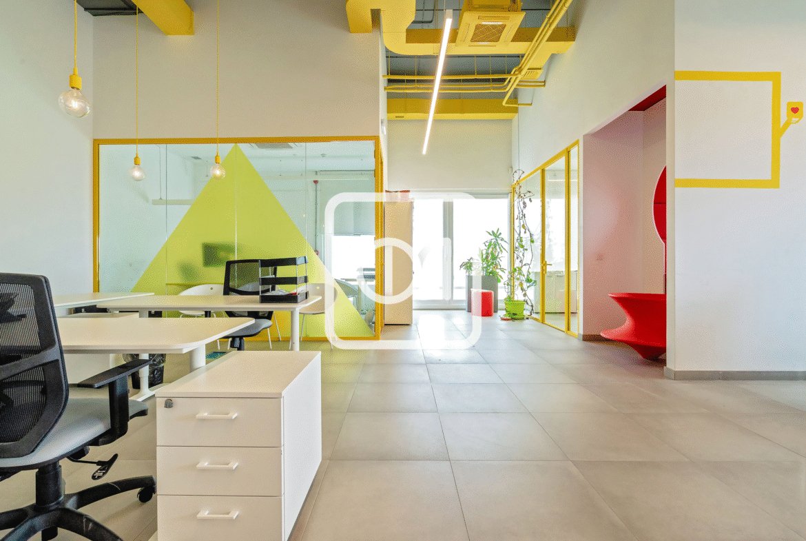 Modern office with terrace for rent