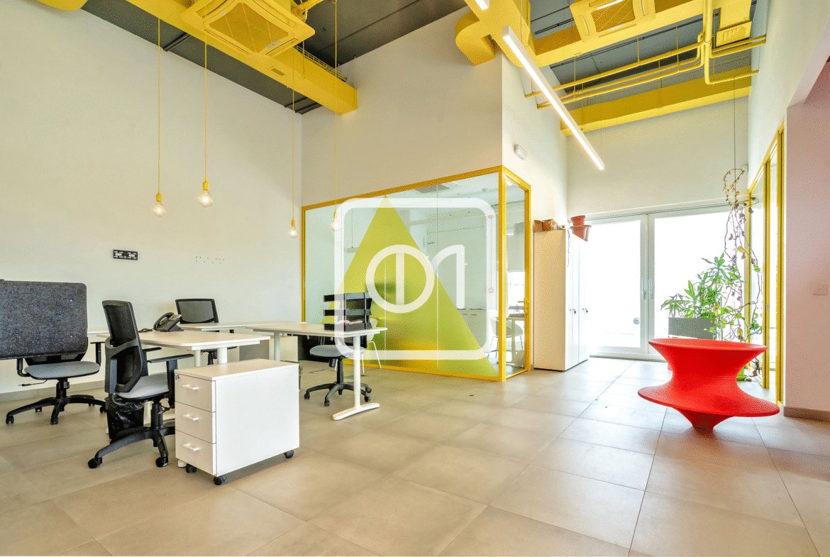 Modern office with terrace for rent