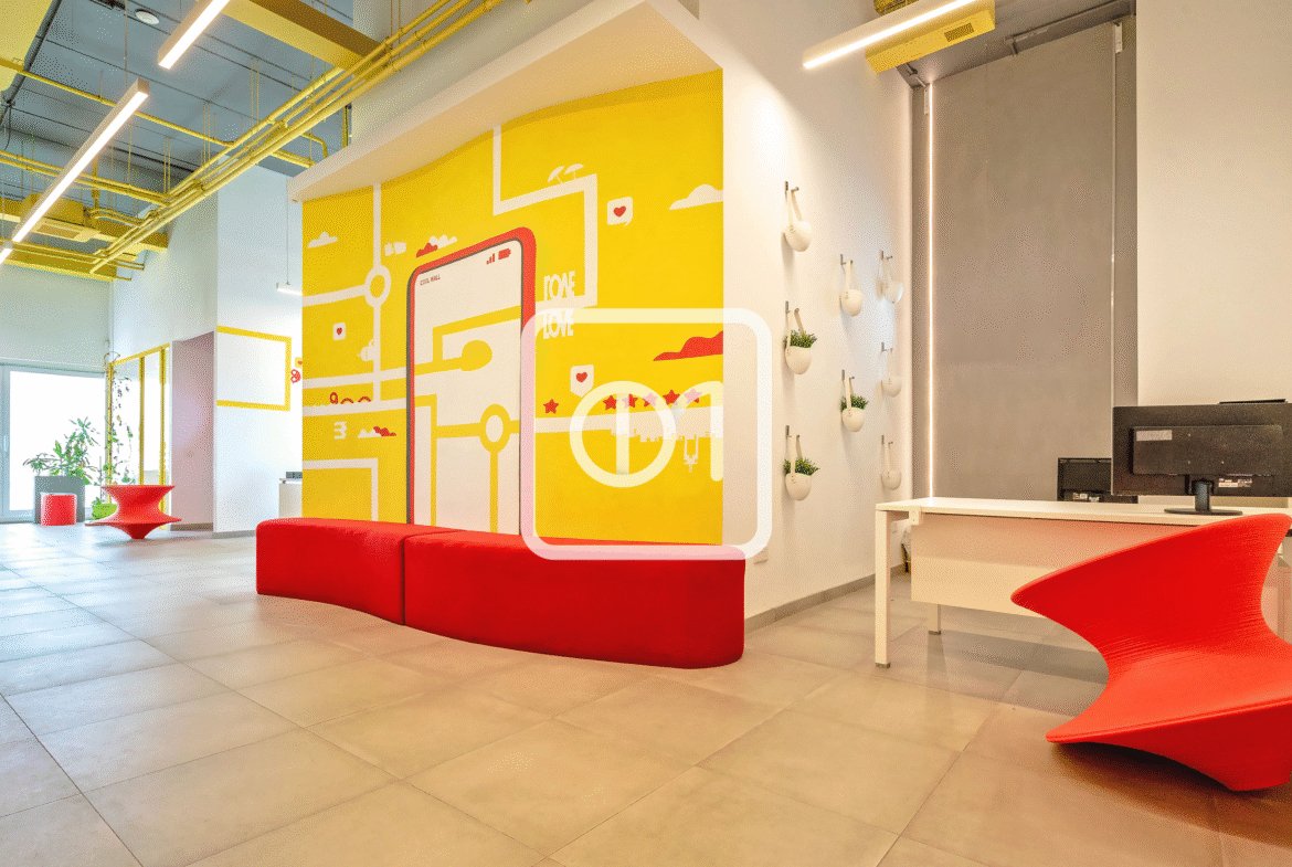 Modern office with terrace for rent