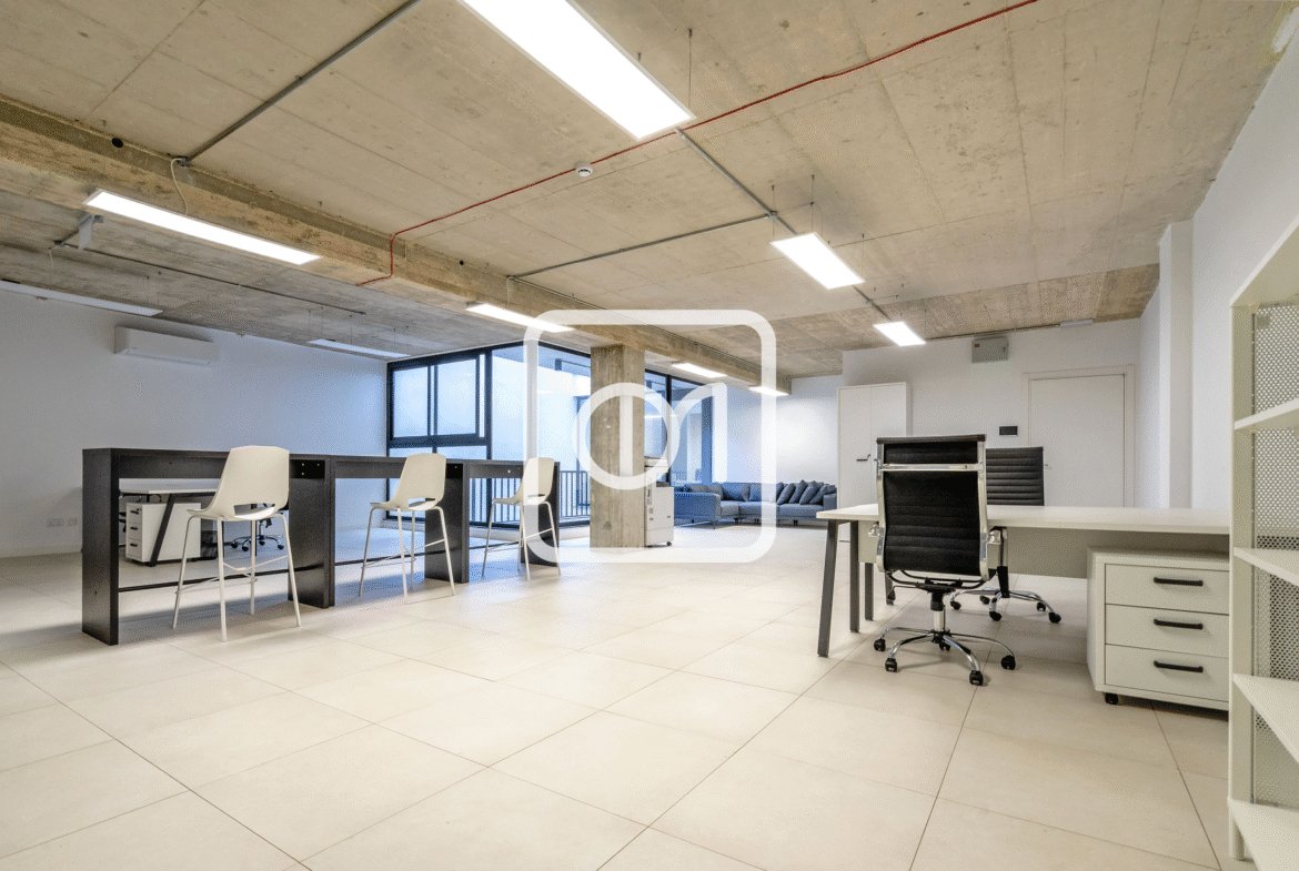 open floor office for rent in Mriehel