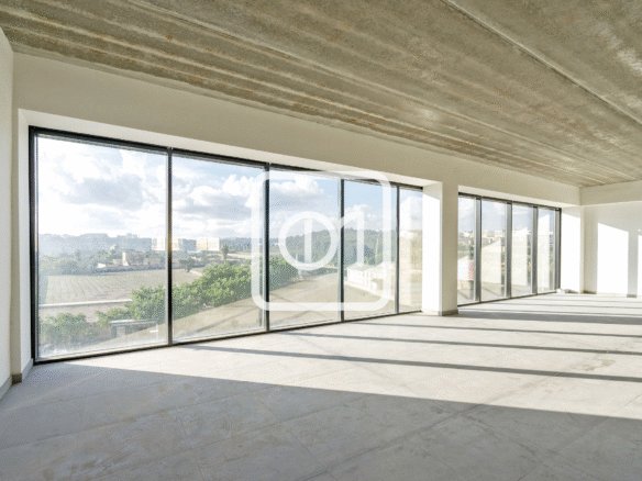 two floors of offices