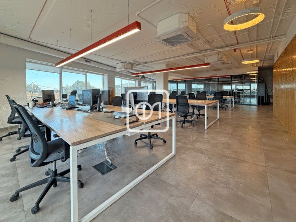 fully furnished workspace