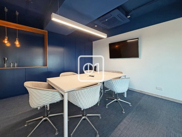 fully furnished workspace