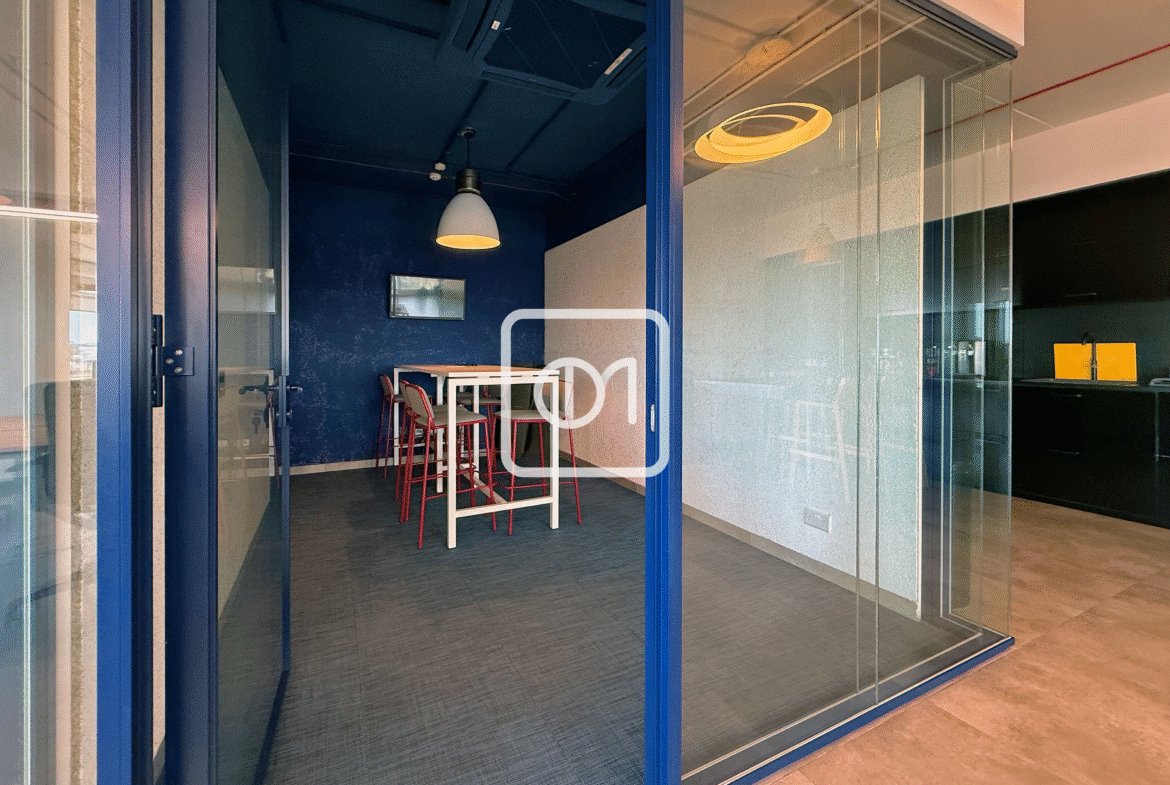 fully furnished workspace