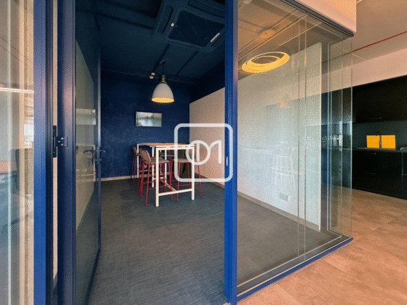 fully furnished workspace