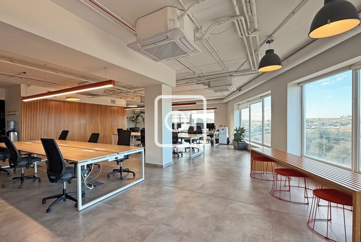 fully furnished workspace