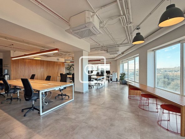 fully furnished workspace