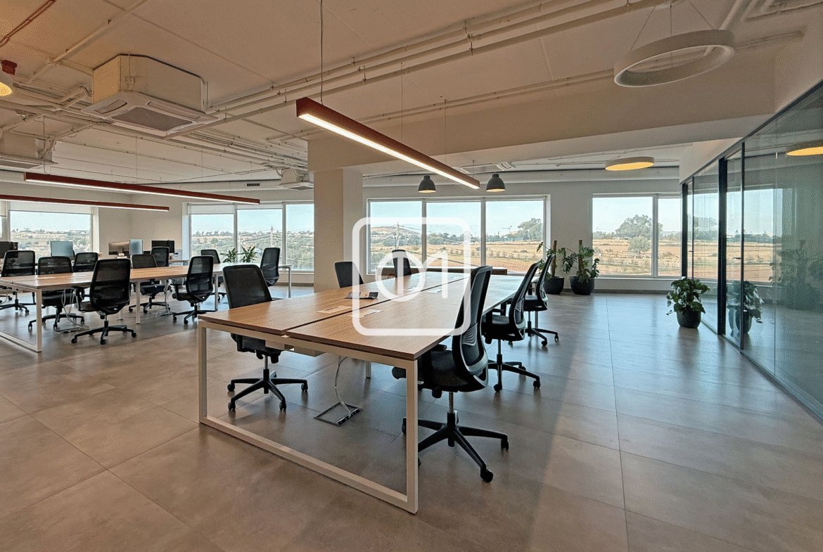 fully furnished workspace