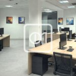 furnished corner office