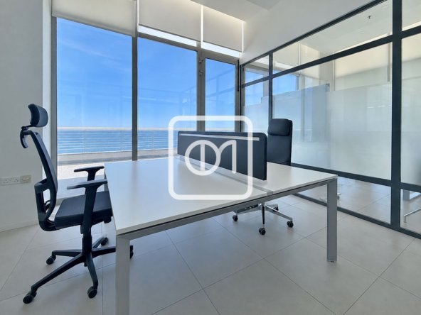 Furnished Seafront Office In Sliema