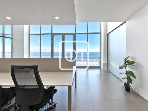 Furnished Seafront Office In Sliema
