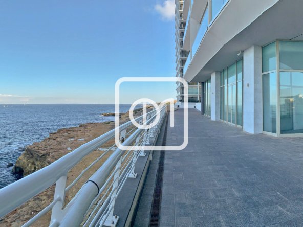 Furnished Seafront Office In Sliema