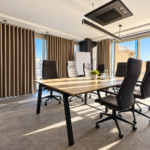 Furnished Office With Rooftop Terrace