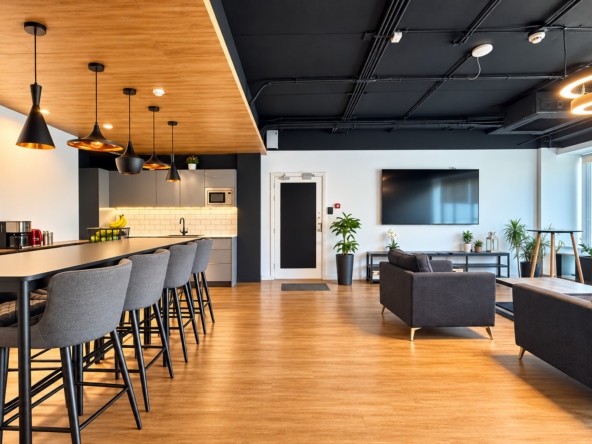 Furnished Office With Rooftop Terrace