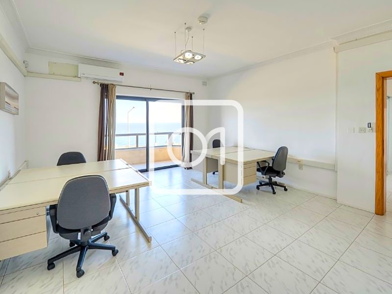 Seafront Office for Rent in Sliema