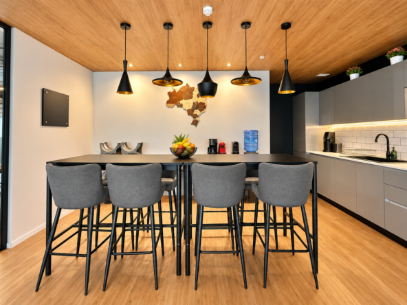 Furnished Office With Rooftop Terrace
