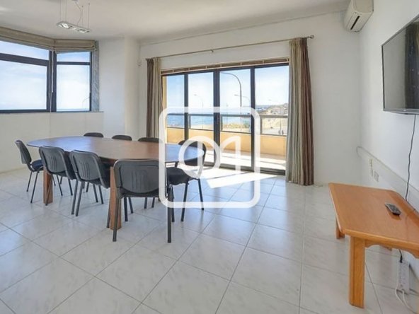 Seafront Office for Rent in Sliema