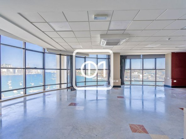 two floor seafront office is for sale in Gzira