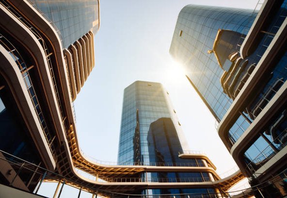 The Central Business District in Malta