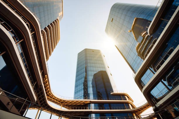 The Central Business District in Malta