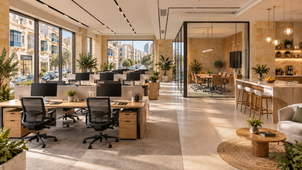 Office Types for Rent in Malta